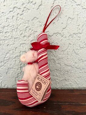 Boyds Bear Plush Mouse Pip Sweet & Candy Cane